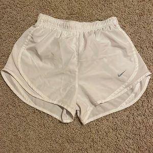 Dry-Fit Nike white shorts